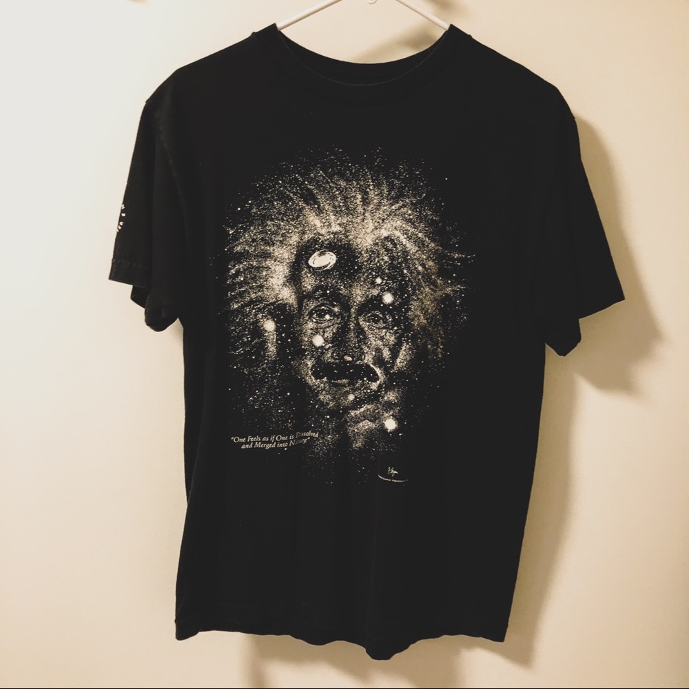 SOLD—-Albert Einstein Vintage Tee